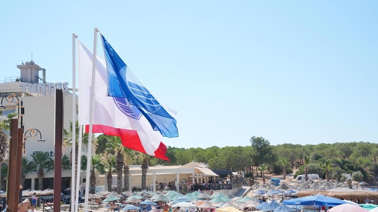 Didim’in plajları ’Mavi Bayrak’la taçlandı