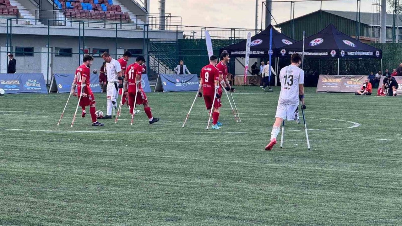 Ampute Futbol Milli Takımı, İngiltere’yi 5-1 mağlup etti