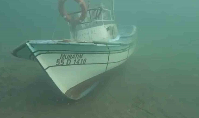 Kayıp balıkçılara ait teknenin fotoğrafı emniyetin sonar cihazında