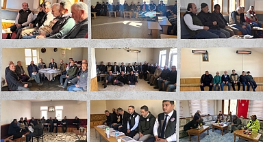 Cuma Buluşmaları 3 köyde gerçekleşti