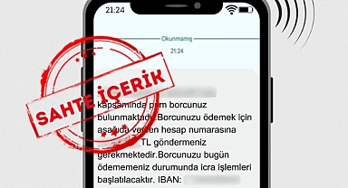 İcra mesajlarına dikkat!