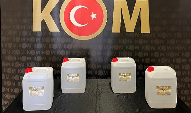 Bayburt’ta kaçak içki operasyonu!