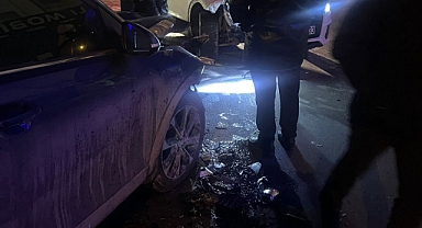 Bayburt’ta trafik kazası! 3 araç hasar gördü!