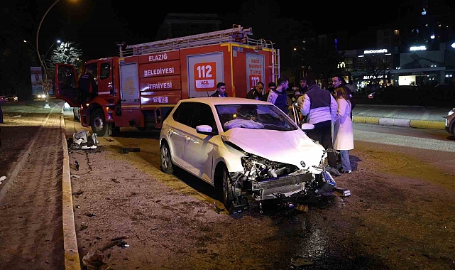 Elazığ'da trafik kazası: 5 yaralı
