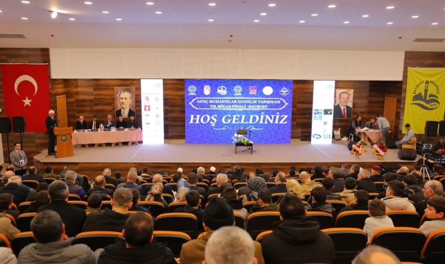 'Genç Muhafızlar Hafızlık Yarışması' finali Bayburt'ta yapıldı