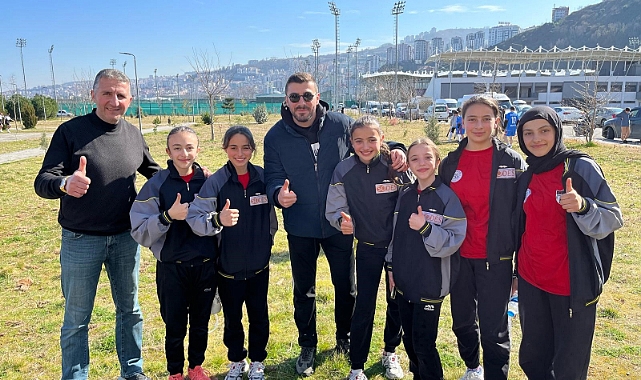 Gökçedere Şehit Samet Akdeniz İmam Hatip Ortaokulu kros takımlarından çifte başarı
