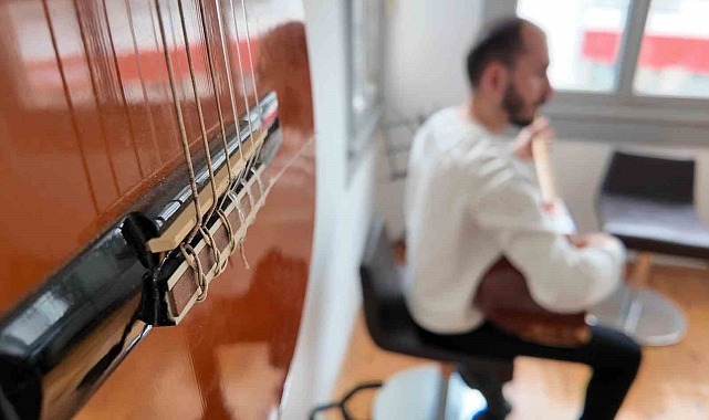 Kayak pistinde müzik ve sporu buluşturdu