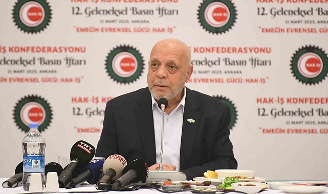 HAK-İŞ Genel Başkanı Arslan: "Asgari Ücret Tespit Komisyonunda kimin olduğundan ziyade komisyonunun yapısına itirazımız var"