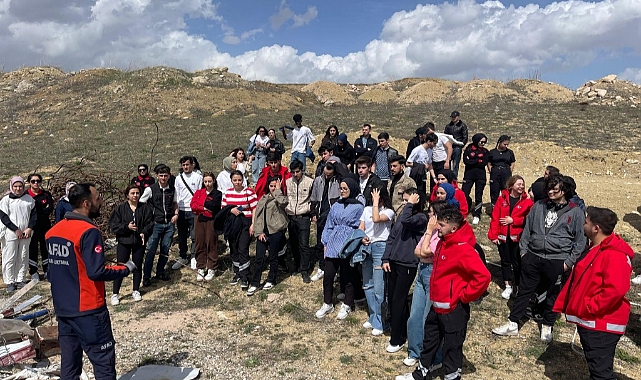 Afetlere karşı eğitim ve tatbikat yapıldı