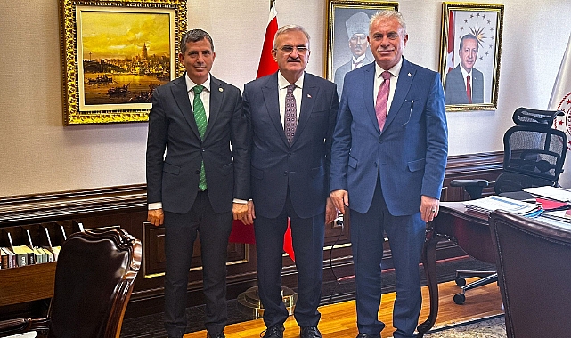 Milletvekili Ateş ve Başkan Memiş Ankara'da temaslarda bulunuyor