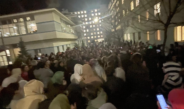 Öğrenci yurdunda yaşanan olayda gözaltılar var!