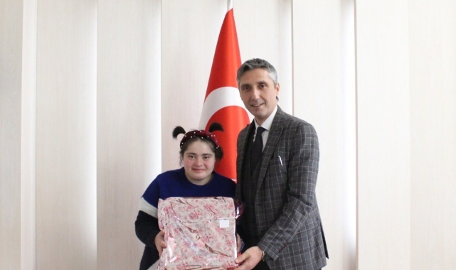 Şampiyonada başarı elde eden özel öğrenciler ödüllendirildi