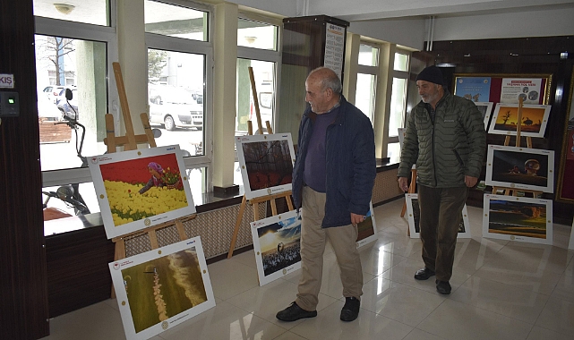 Tarım ve Orman İl Müdürlüğü’nde fotoğraf sergisi açıldı