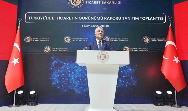 Bakan Bolat: "e-Ticaret hacmi bir önceki yıla göre yüzde 61,7'lik bir artışla 3 trilyon 162 milyon liraya ulaştı"