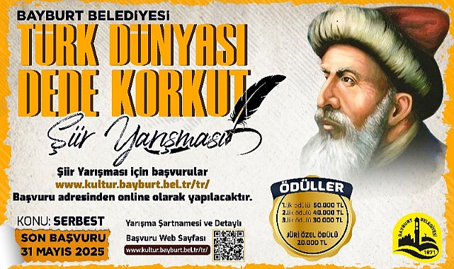 Dede Korkut Şiir Yarışması başvuruları sürüyor