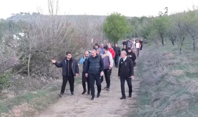 Erzincan'da doğa yürüyüşü yapıldı