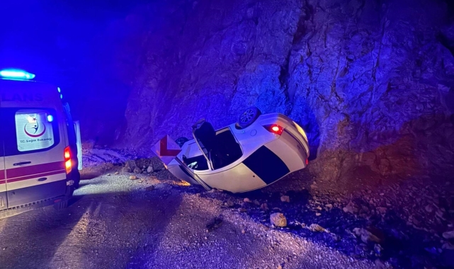 İliç'te trafik kazası: 2 yaralı