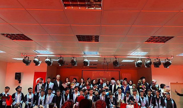 Mesleki Eğitim Merkezi’nde mezuniyet töreni