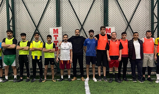 MTTB’li gençler halı sahada buluştu