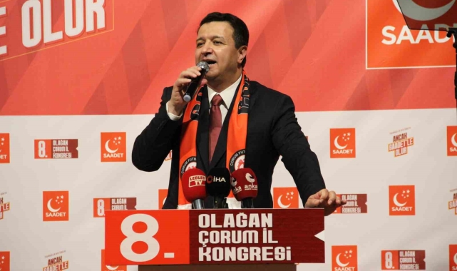 Saadet Partisi Genel Başkanı Arıkan: "Yaşanabilir bir Türkiye'yi, yeniden büyük Türkiye'yi ve adil bir dünyayı bizler kuracağız"