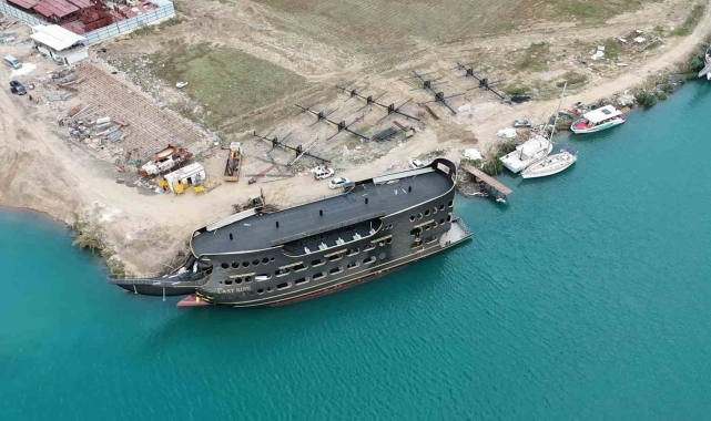 70 kişilik ekip 8 ayda yaptı, 800 ton çelik kullanılıp 300 milyon TL'ye mal oldu