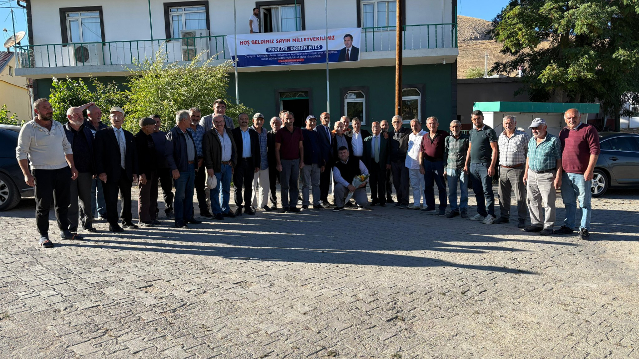 Milletvekili Ateş köylerde…