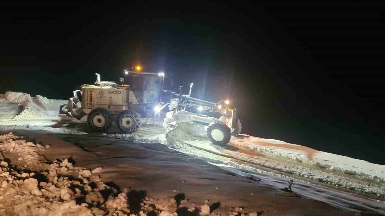 Trabzon’da Kar mesaisi