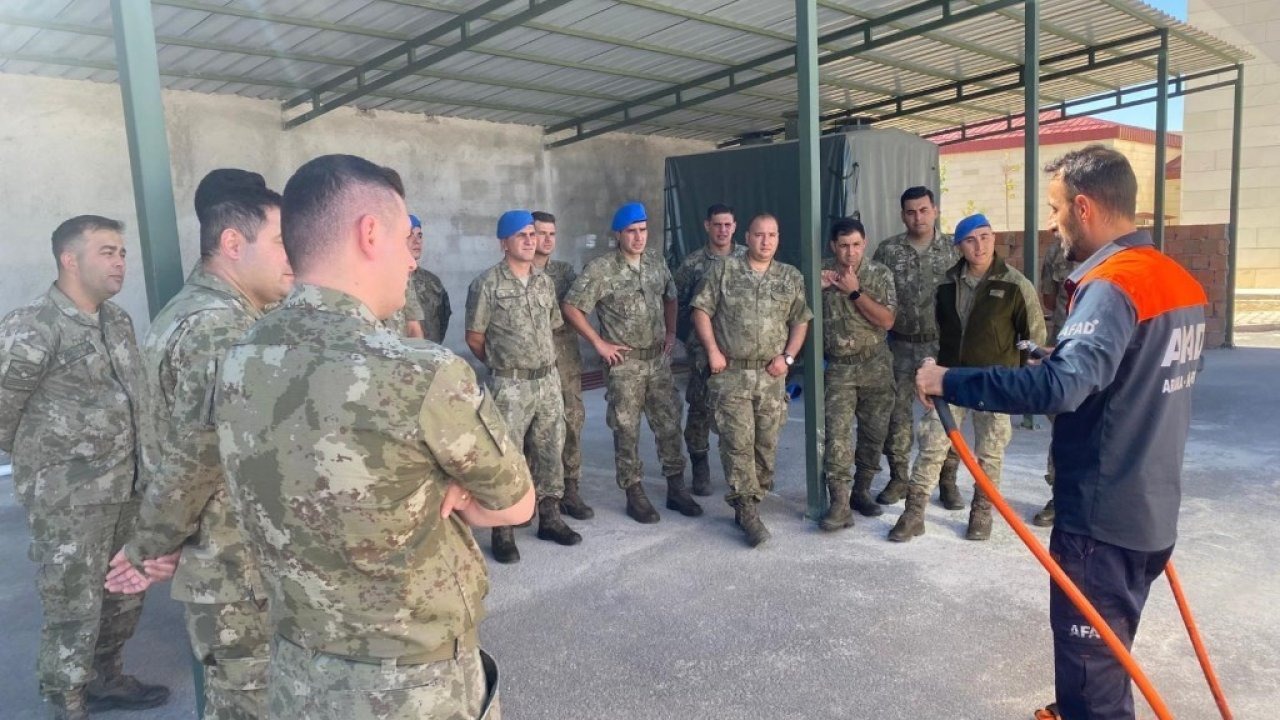 ‘Enkazda Arama ve Kurtarma Eğitimi’ tamamlandı