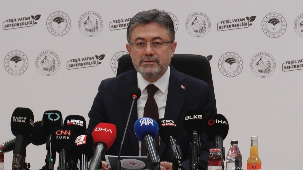 Bakan Yumaklı: "1 yılda 550 milyon fidan ve tohumu toprakla buluşturmayı hedefliyoruz"