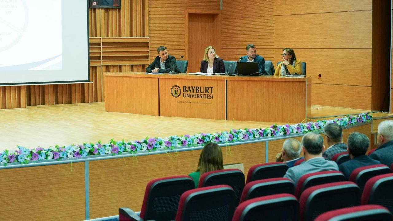 Bayburt Üniversitesi'nin stratejik plan çalışmaları sürüyor