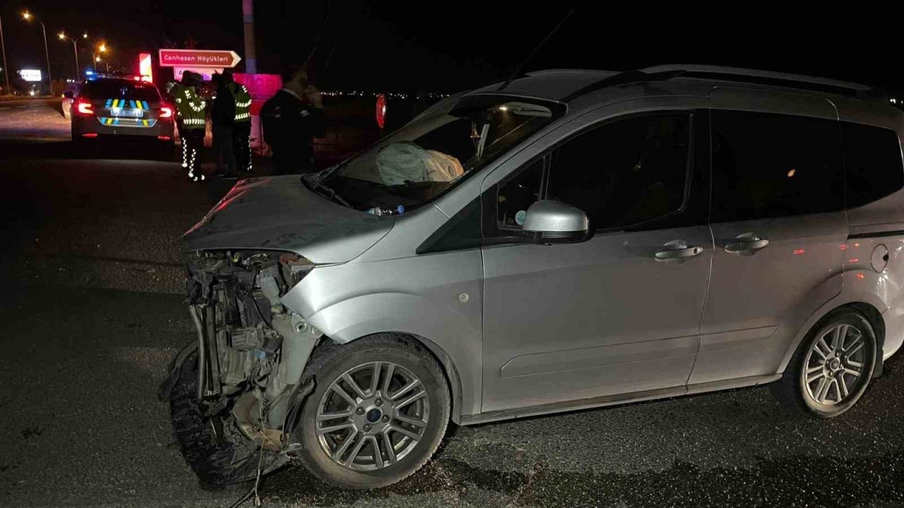 Karaman’da trafik kazası: 2’si çocuk 4 yaralı