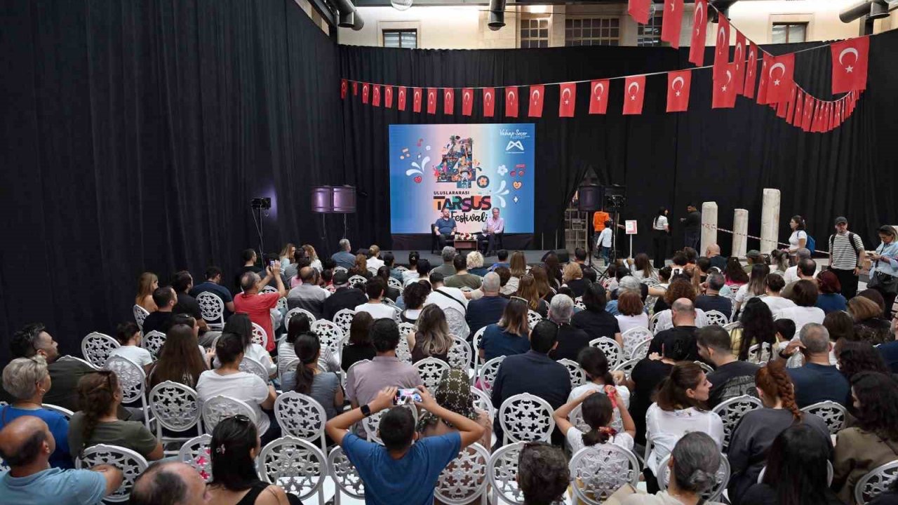 Tarsus Festivalinde kültür, bilgi ve ilham dolu söyleşiler