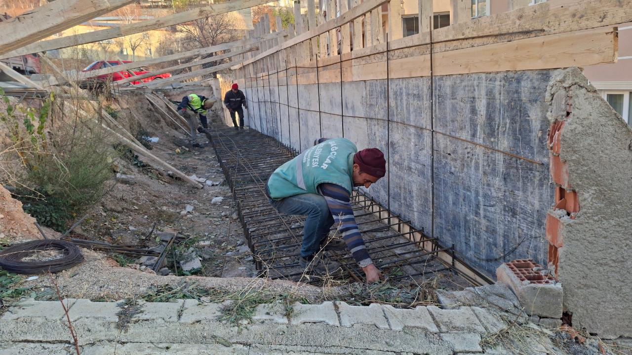 Bayburt Belediyesi kış öncesi çalışmalarını sürdürüyor