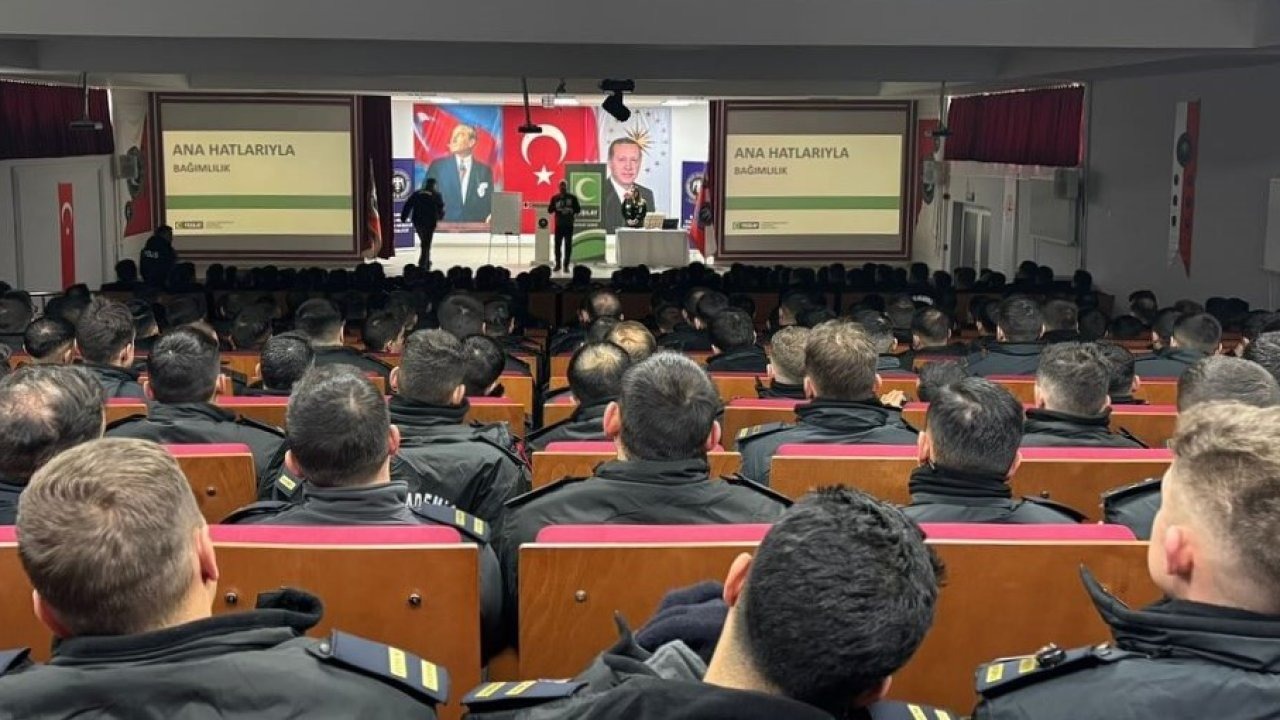 POMEM öğrencilerine bağımlılıkla mücadele eğitimi verildi