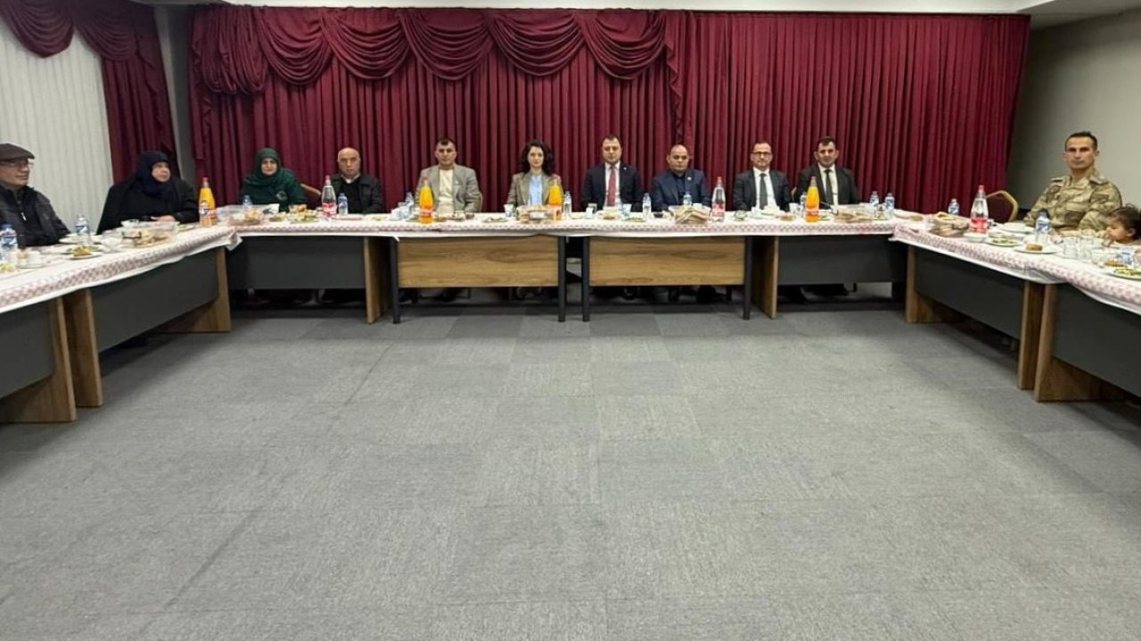 Aydıntepe’de şehit aileleri ve gaziler iftarda buluştu