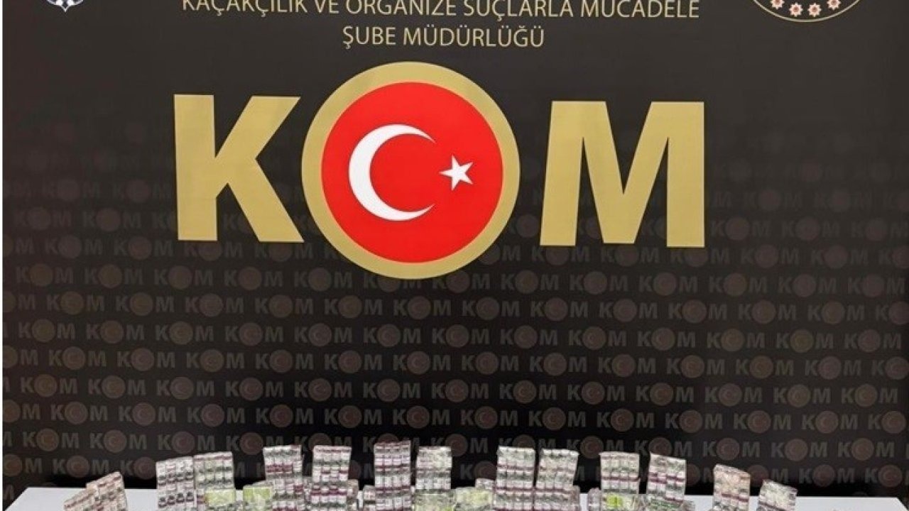 Erzurum’da bin 500 adet gümrük kaçağı botoks ilacı ele geçirildi