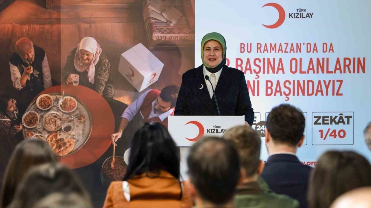 Kızılay Ramazan’da farklı coğrafyalarda ihtiyaç sahiplerine 1 milyar 779 milyon 274 bin TL’lik yardım ulaştıracak
