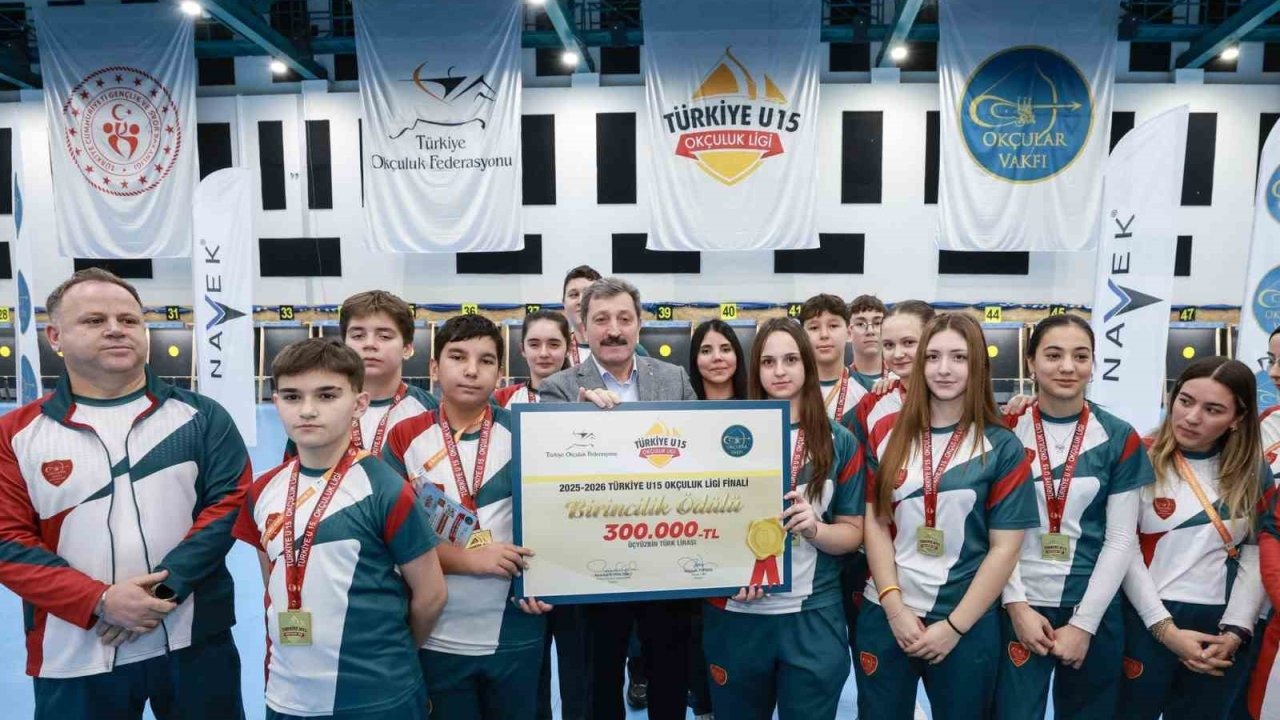 Türkiye U15 Okçuluk Ligi finalleri Samsun’da tamamlandı