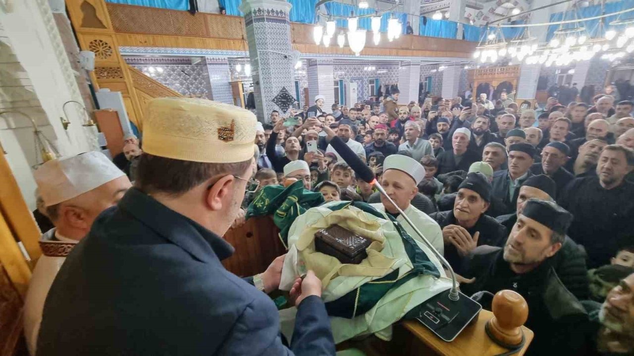 Erzurum’da Sakal-ı Şerif heyecanı