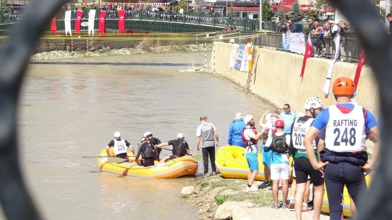 Üniversiteler Arası Rafting Türkiye Şampiyonası yarın başlıyor