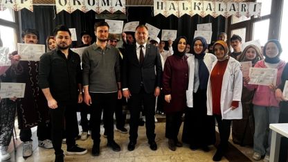 Bayburt Lisesi'nde kitaplar sahneye taşındı