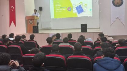 Öğrencilere sıfır atık bilinci anlatıldı