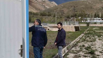 Atık su arıtma tesisinde teknik inceleme yapıldı