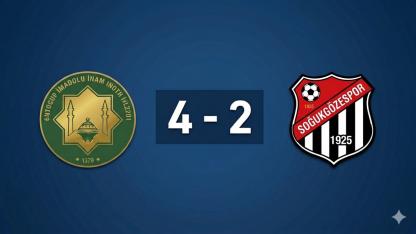 Haftanın açılış maçında 6 gol çıktı!